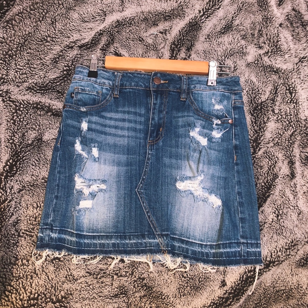 denim skirt